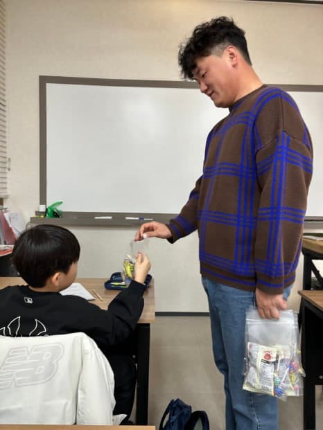 원탑수학 강의실 전경